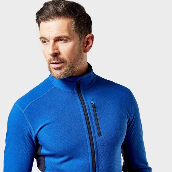 Icebreaker Men’s RealFleece™ Merino Descender Long Sleeve Full Zip Jacket - Image 5