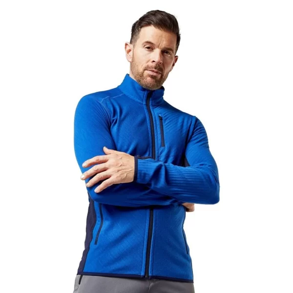 Icebreaker Men’s RealFleece™ Merino Descender Long Sleeve Full Zip Jacket - Image 7