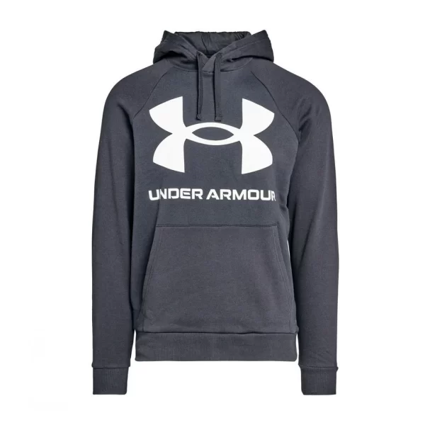 Under Armour Rival Large Logo Overhead Hoodie - Image 6