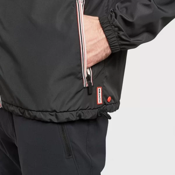 Hunter Mens Original Shell Jacket Black - Image 6