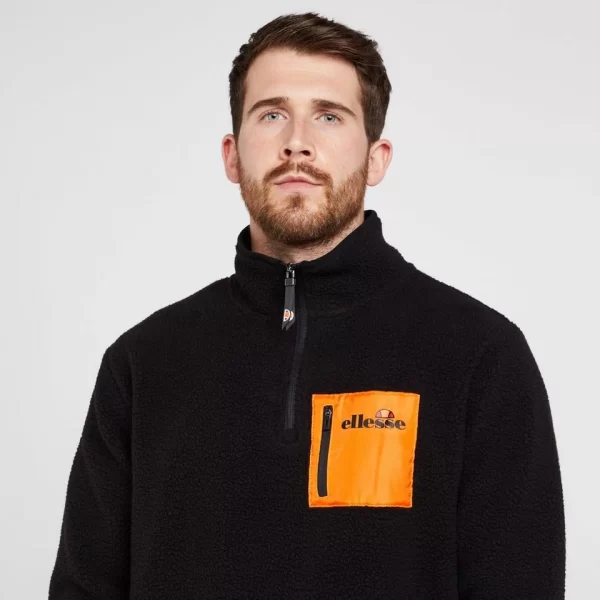 Ellesse Men’s Sherpini Half Zip Top - Image 4