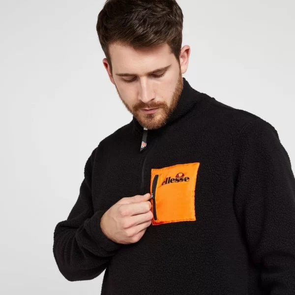 Ellesse Men’s Sherpini Half Zip Top - Image 5